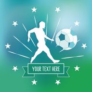 line art soccer icon