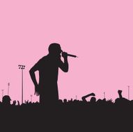 Rock Concert Silhouette #02