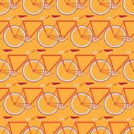 Bicycle seamless pattern N26