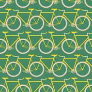 Bicycle seamless pattern N27