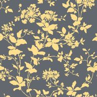 Seamless Pattern with floral ornament N240