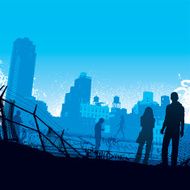 City youth background
