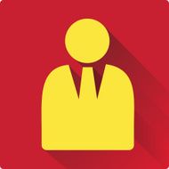 Businessman Flat Icon N6