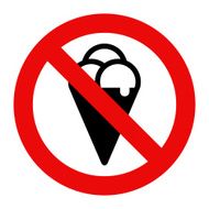 No Eating Sign N2