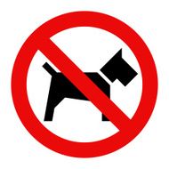 No Dogs Sign N7