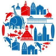 San Diego Icon Set