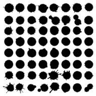 ink splash collection set of 64 drops N3