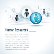 Vector Human Resources Management Concept N2