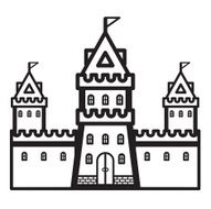 Castle Vintage Vector N4