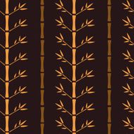 Seamless pattern with bamboo trees N10