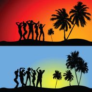 Party time at the beach!
