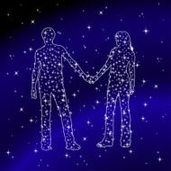 Constellation of man and woman N2