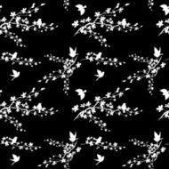 Seamless Cherry Blossoms