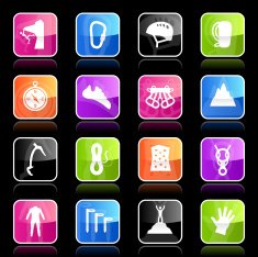 Ubergloss Icons - Climbing