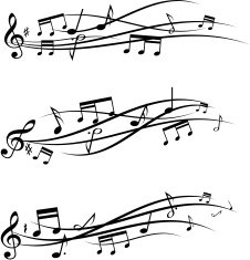 Music notes set N2