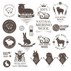 Wool design elements