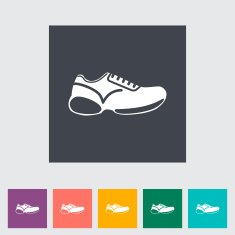 Shoes flat icon N2