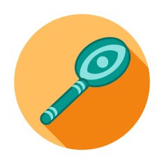 Round Icon Loupe