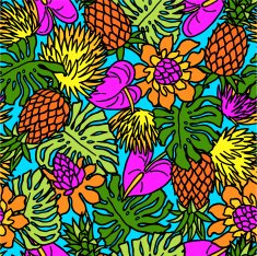 tropical leaf N11