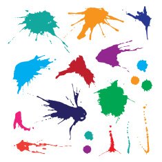 Collection of paint splash N3