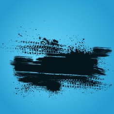 Blue tire track background