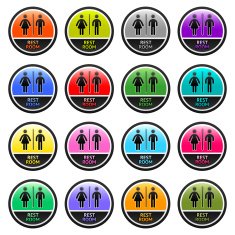 Restroom symbols N2