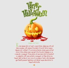 Halloween vector illustration N14