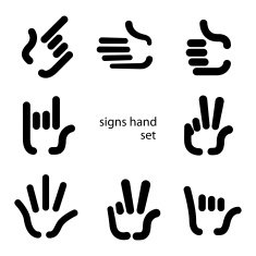 signs hand