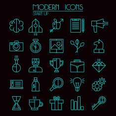 Start Up Icons Set N3