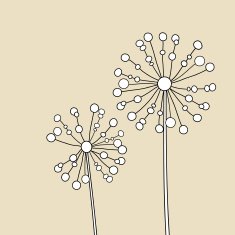 Abstract Dandalions background N6