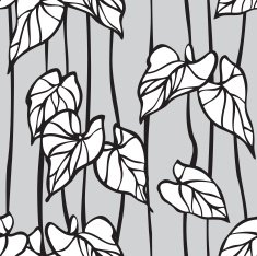 Seamless Pattern with floral ornament N232