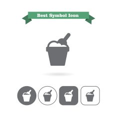 Toy bucket and scoop N2