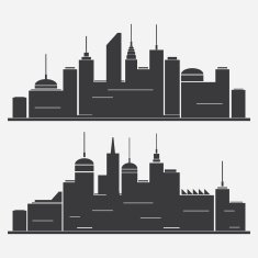 Cityscape Silhouettes N2