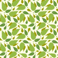 Seamless leaf pattern N81