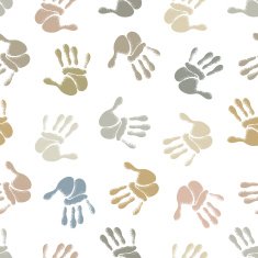 Human hands seamless pattern N3