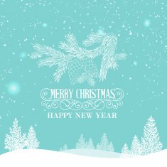 Merry Christmas Landscape N2