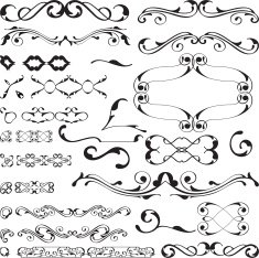 baroque design set