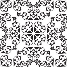 seamless pattern with ornament N17