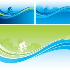 Cycling flow backgrounds