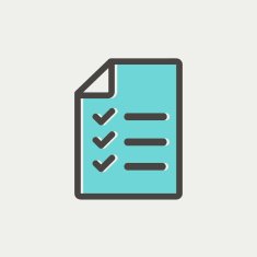 Checklist list thin line icon N2
