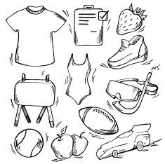 Set of sport icon N4