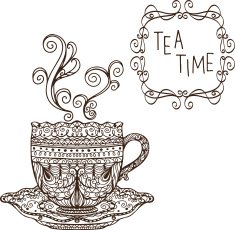 Vintage Coffee Tea cup