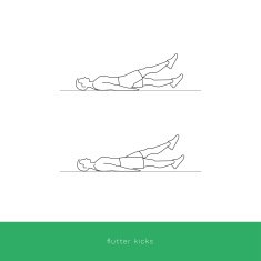 Fitness Icon Workout - flutter kicks