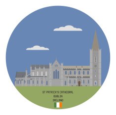 Saint Patrick's Cathedral in Dublin N2