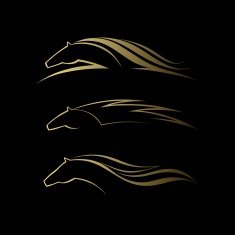 Horse symbol vector N20