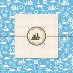Vector Seamless sea pattern N5