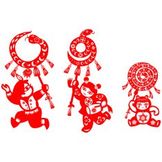 Chinese New Year Snake N48
