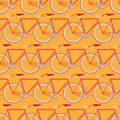 Bicycle seamless pattern N26