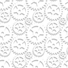 Abstract seamless pattern with cogwheels N3