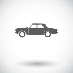 Car flat icon N15